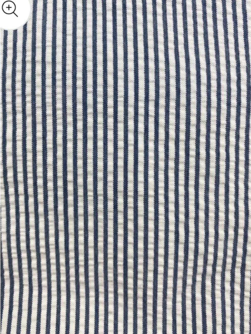 Lands' End Blue & White Seersucker Sport Coat